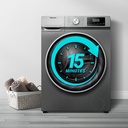 Lavasecarropas Hisense 10/6 Kg Inverter Plateado 94WDQY1014T