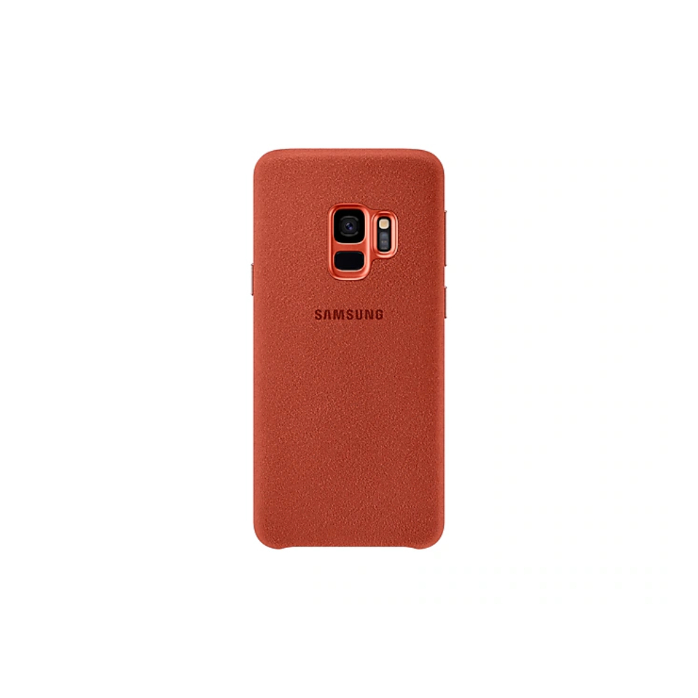 Funda Alacantara Cover Samsung S9 G960 Rojo