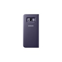 Funda Clear View Standing Samsung S8 Plus Violeta