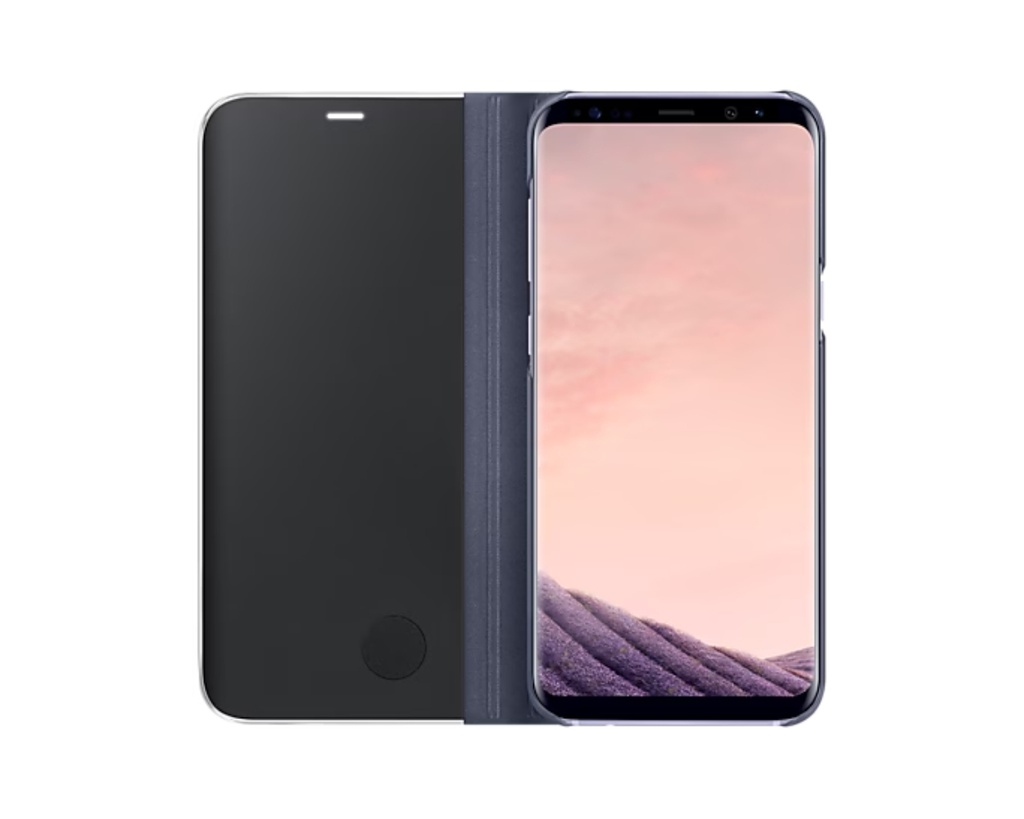 Funda Clear View Standing Samsung S8 Plus Violeta