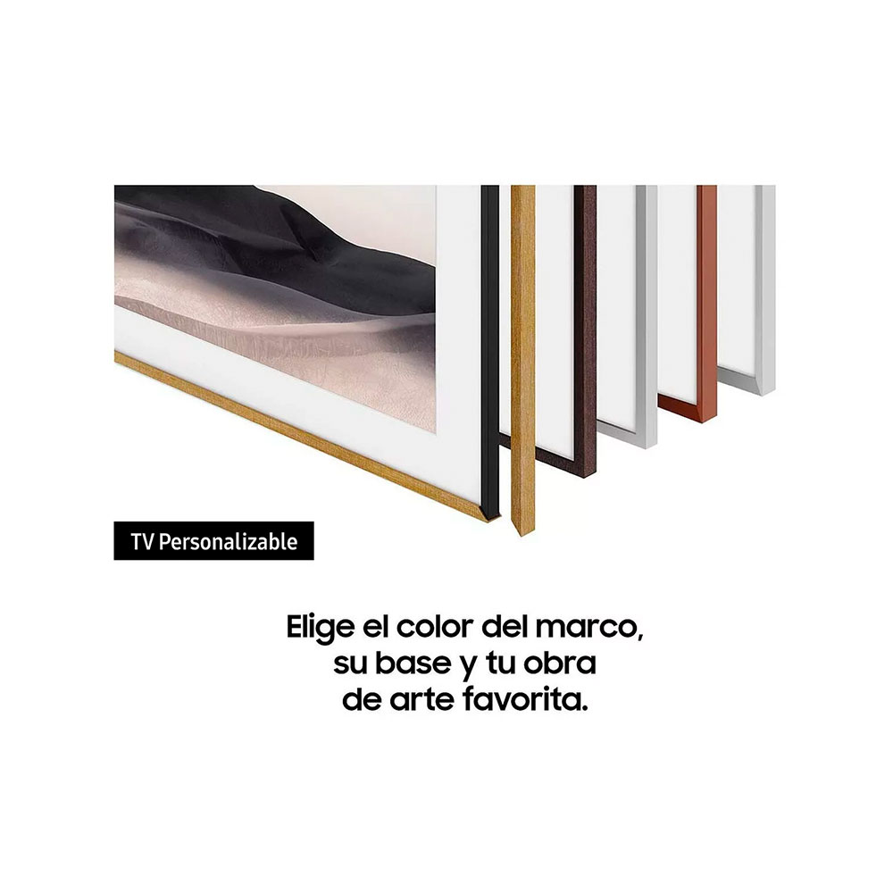 Smart TV 55" Samsung Ls03 + Marco The Frame Marron