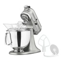 Batidora Planetaria Kitchen Aid Artisan Plateada