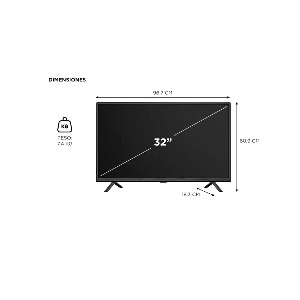 Smart Tv Philco 32"  Hd