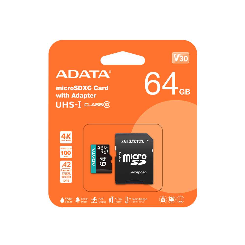 Micro Sdxc Uhs-I U3 V30S High