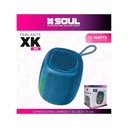 Parlante portatil Soul Bt Xk100 Azul