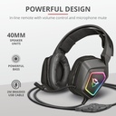 Auricular Gamer Trust Gxt450 Bliz Rgb7.1