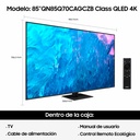 Smart Tv Samsung 85 Qled 4K Serie Q70C      