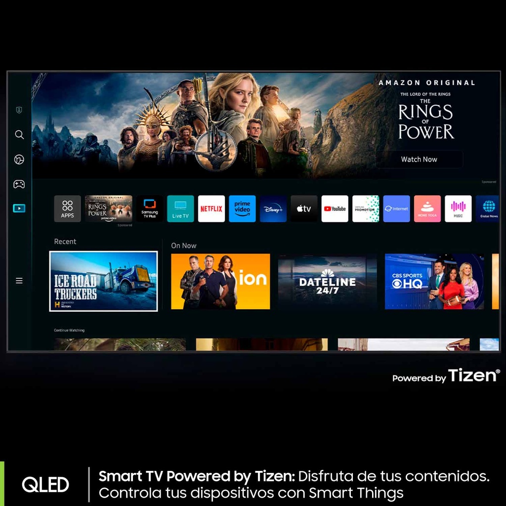 Smart Tv Samsung 85 Qled 4K Serie Q70C      