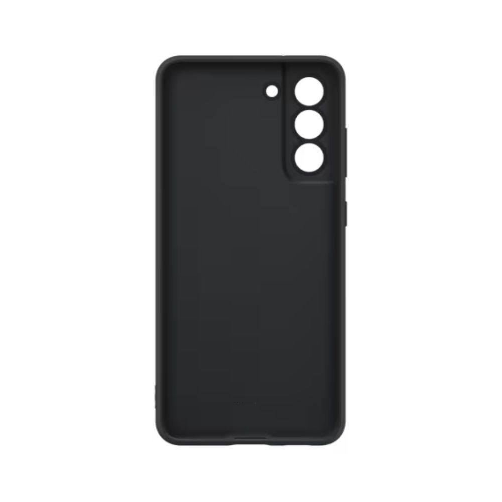 Funda De Silicona Samsung S21 Fe Gris Oscuro