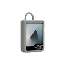 Funda De Silicona Samsung Para Z Flip6 Gray