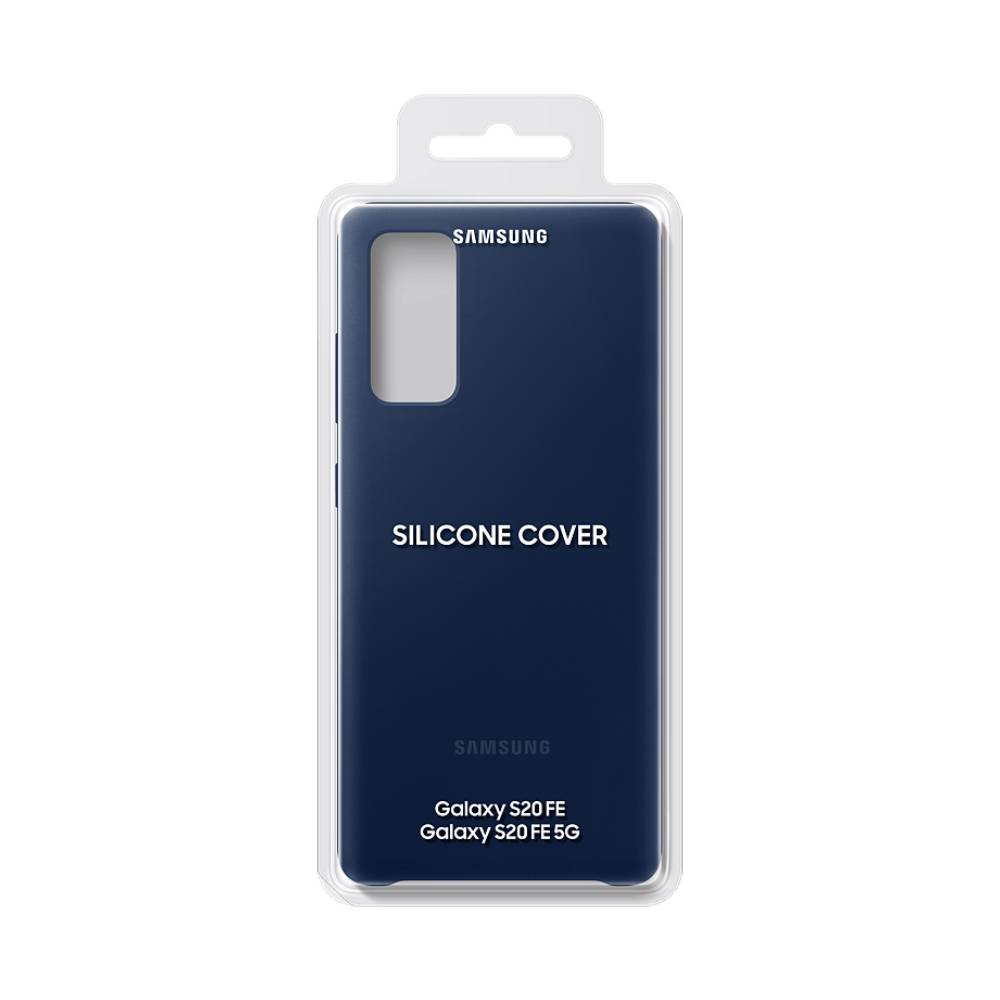 Funda de Silicona Samsung S20 Fe Azul Marino