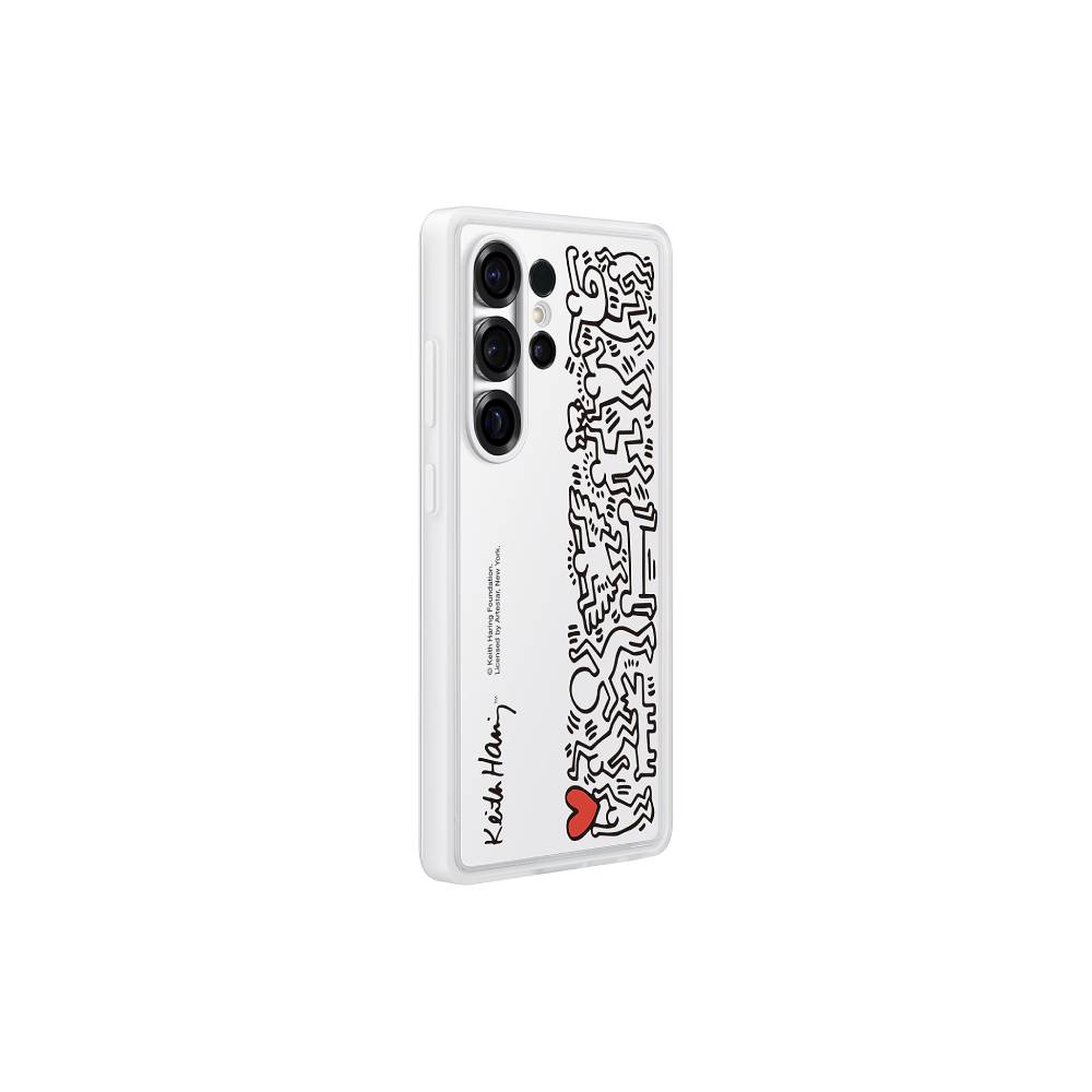 Funda inteligente Samsung White S25 Ultra