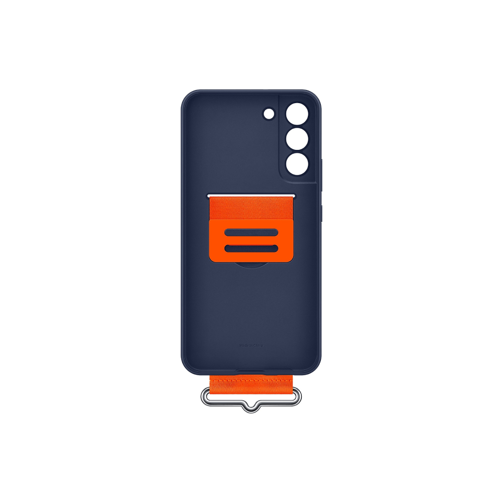 Funda De Silicona Con Correa S22+ Navy