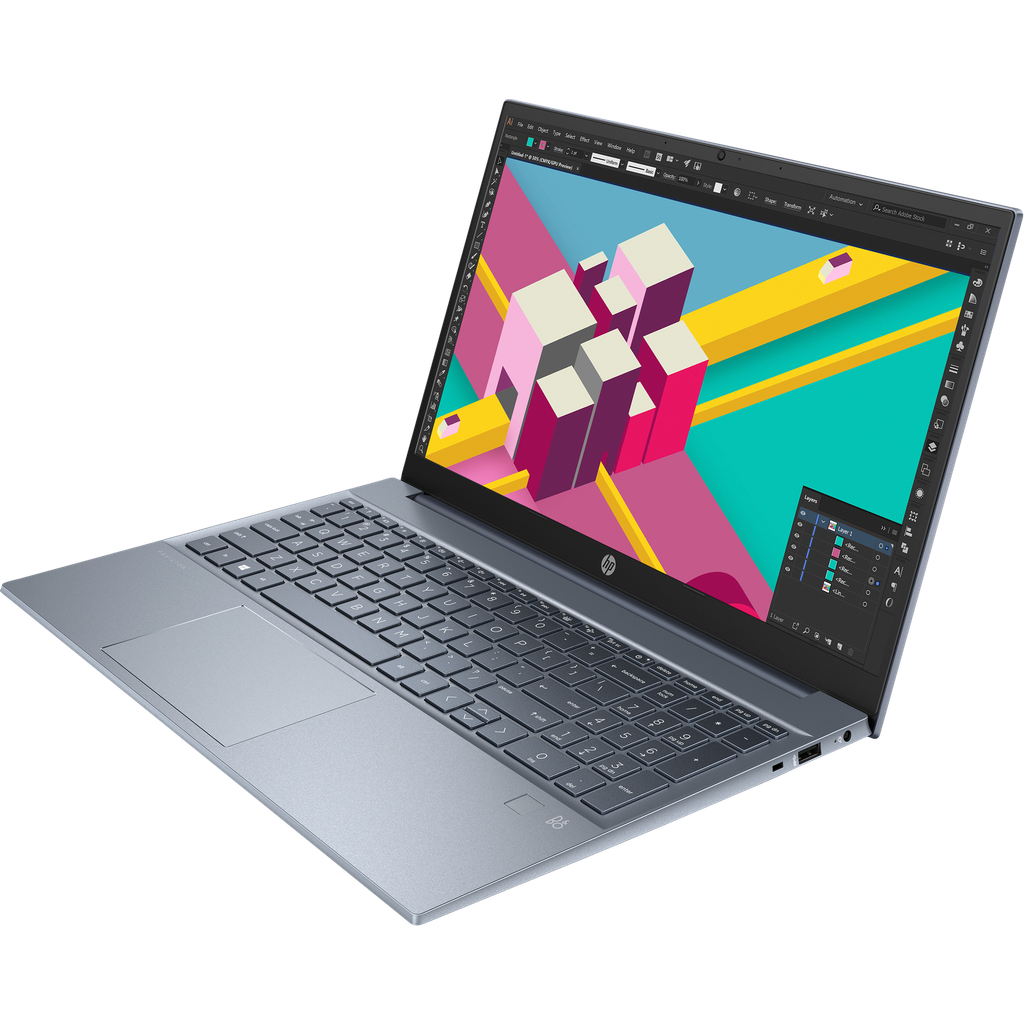Notebook HP Pavilion 15-EH1504LA Ryzen 7 8GB 512GB