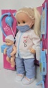 Muñeca Cariñito Mila Pediatra con bebe y accesorios