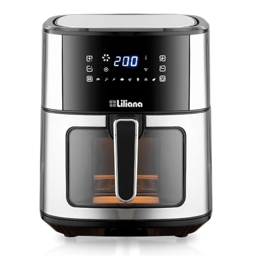 Freidora De Aire Digifry Liliana 6.5L, 1700W, Display Digital