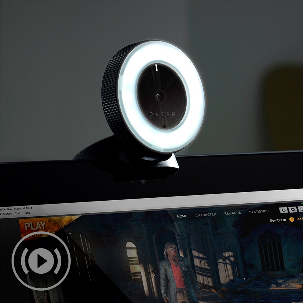 Camara Razer Kiyo Anillo de luz