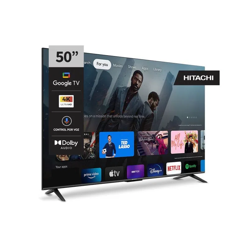 GOOGLE TV HITACHI 50" Pulgadas 4K