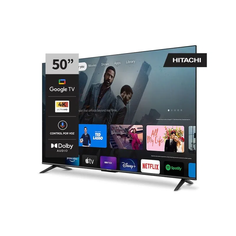 GOOGLE TV HITACHI 50" Pulgadas 4K