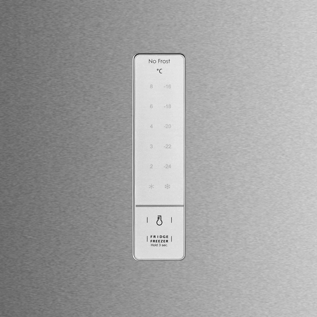 FREEZER VERTICAL MIDEA 230L INOXIDABLE