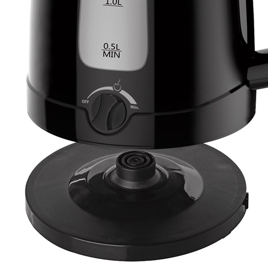 Pava Eléctrica Liliana 1,7 Lts Negra