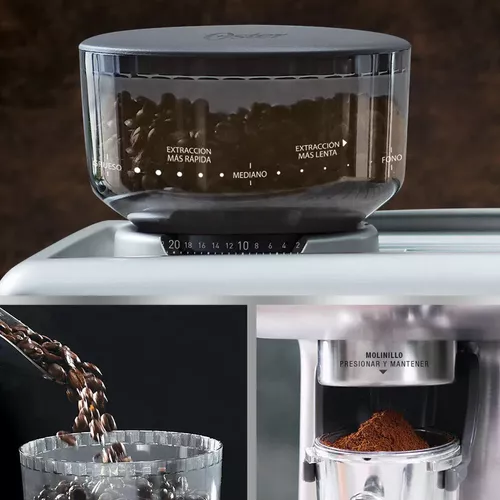 CAFETERA OSTER ESPRESSO CON MOLINILLO