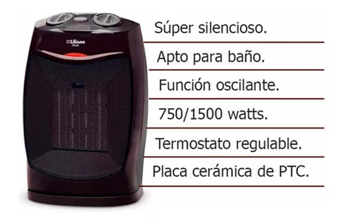 CALOVENTOR LILIANA 1500W PTC SOLEIL