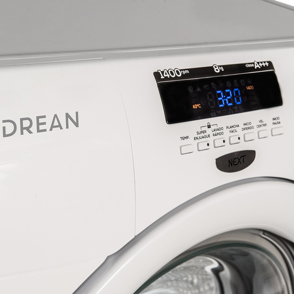 Lavarropas Drean Inverter Frontal 8Kg Eco