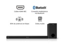 Barra de Sonido Hisense Soundbar con subwoofer HS218 200W