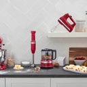 Multiprocesadora KitchenAid 240W Roja