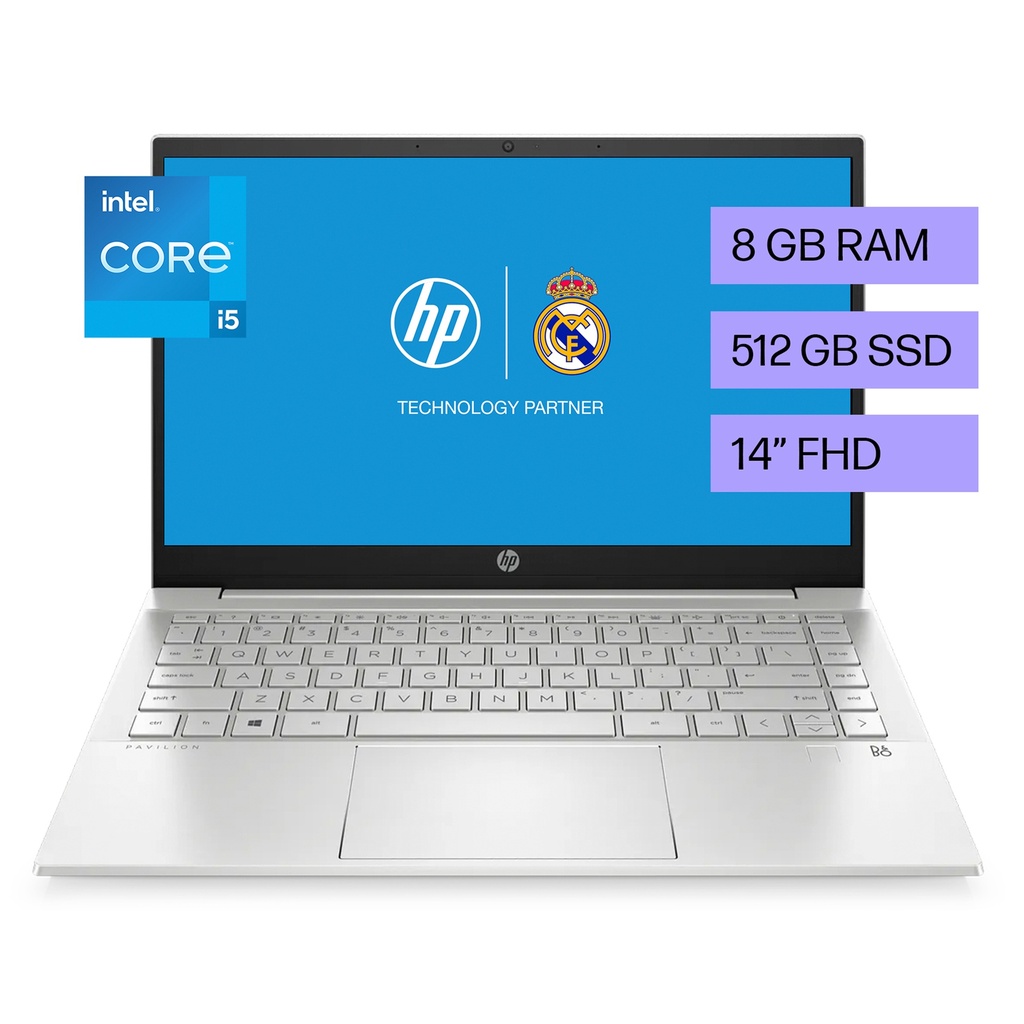 Notebook HP Pavilion 14-Dv2001La Intel Core I5 1235U 8Gb Ram 512Gb Ssd Intel Iris Xe Graphics G7
