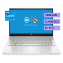 Notebook HP Pavilion 14-Dv2001La Intel Core I5 1235U 8Gb Ram 512Gb Ssd Intel Iris Xe Graphics G7