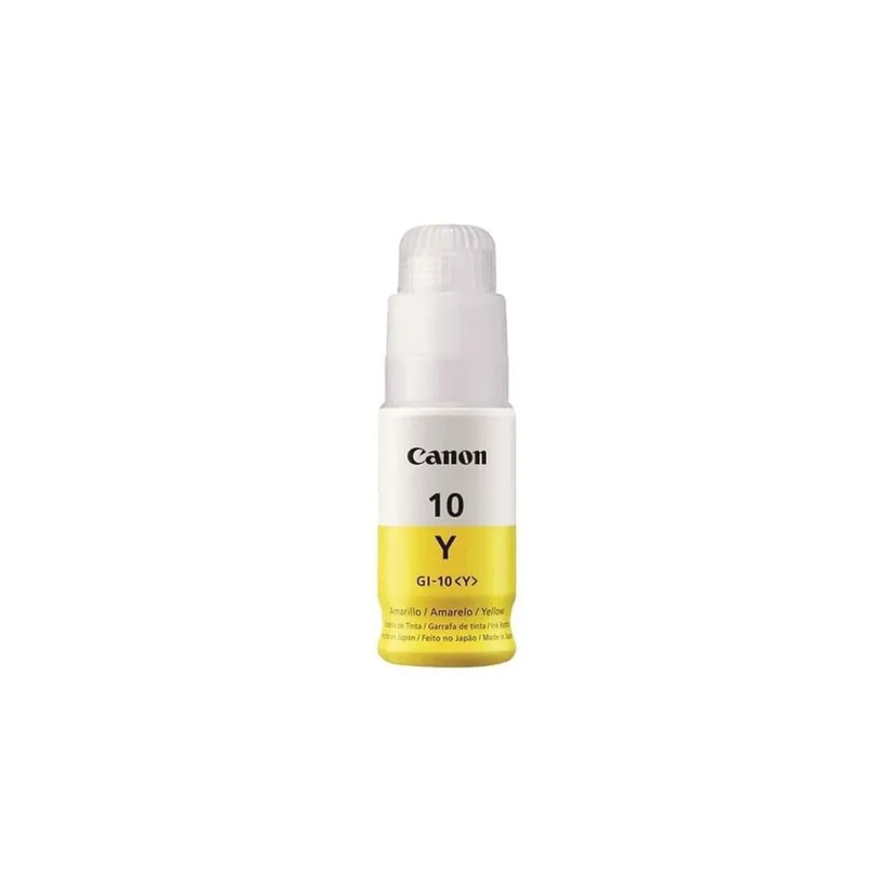 Botella de Tinta Canon Gi-10 Yellow Lam
