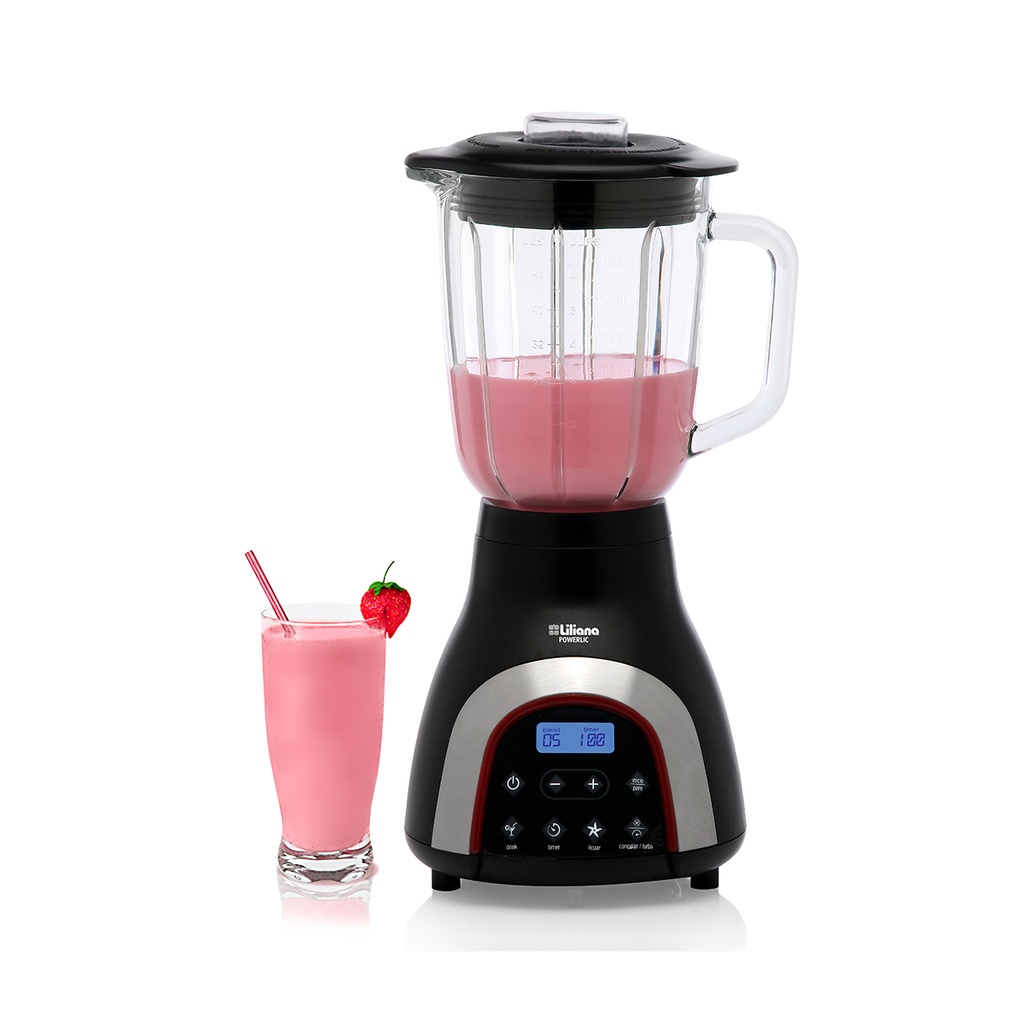 Licuadora Liliana Powerlic Digital 600 Watts    