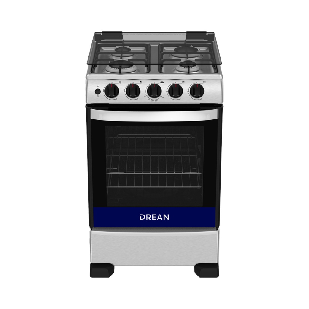 Cocina Drean Multigas Acero Inoxidable         