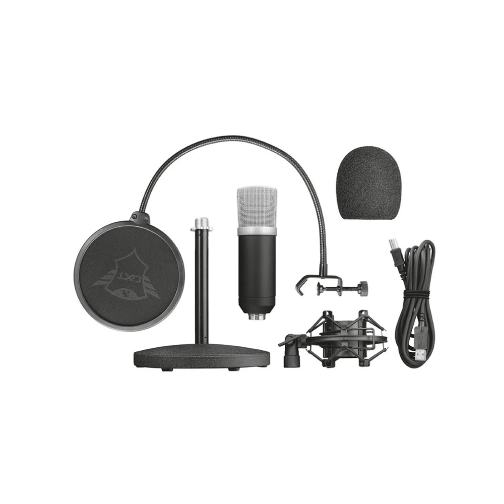 Micrófono de estudio Trust Emita Usb Gxt252