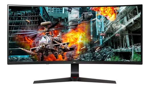 Monitor LG Led Gamer 34 Curvo 144 Hz Ultra Wide Negro