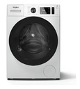 Lavarropas Whirlpool 8 KG 1200 RPM Blanco Carga Frontal Inverter WNQ80AB