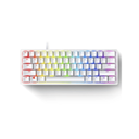Teclado Gamer Razer Huntsman Mini Qwerty Inglés Us Color Mercury Con Luz Rgb