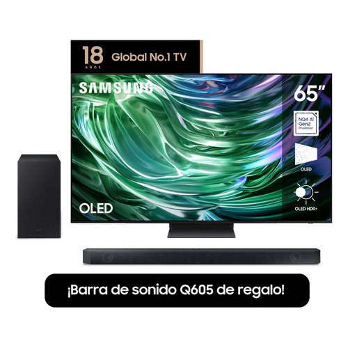Smart Tv Samsung 65 Oled 4K Serie S90D + Q605