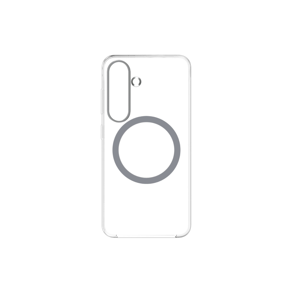 Funda Samsung Con Imán Para Galaxy S25 Transparente