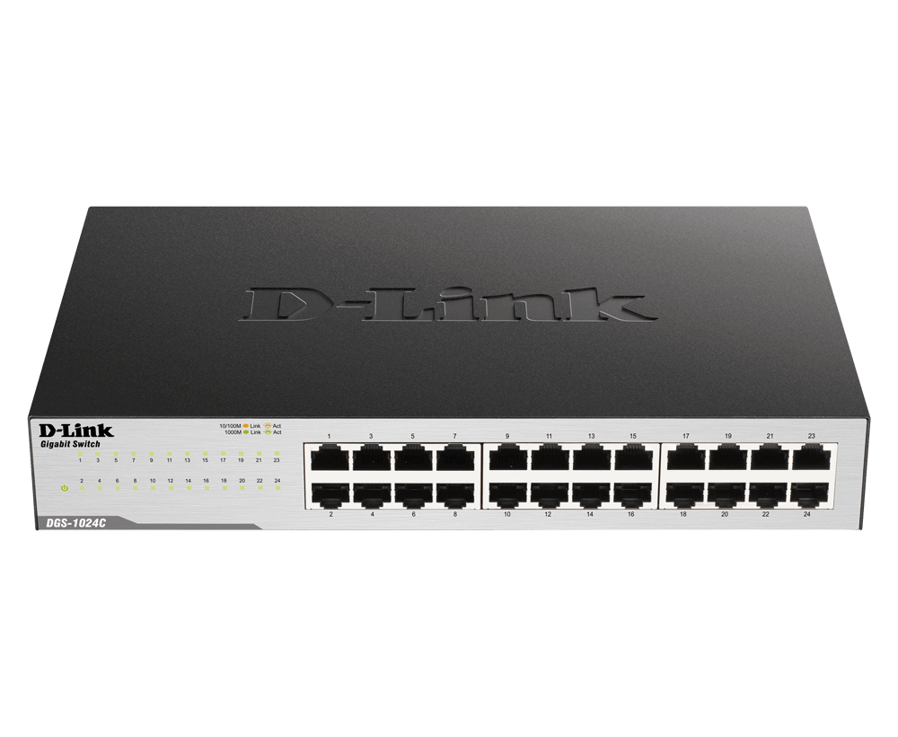 Switch D-Link DGS-1024C - 24 Port 10/100/1000