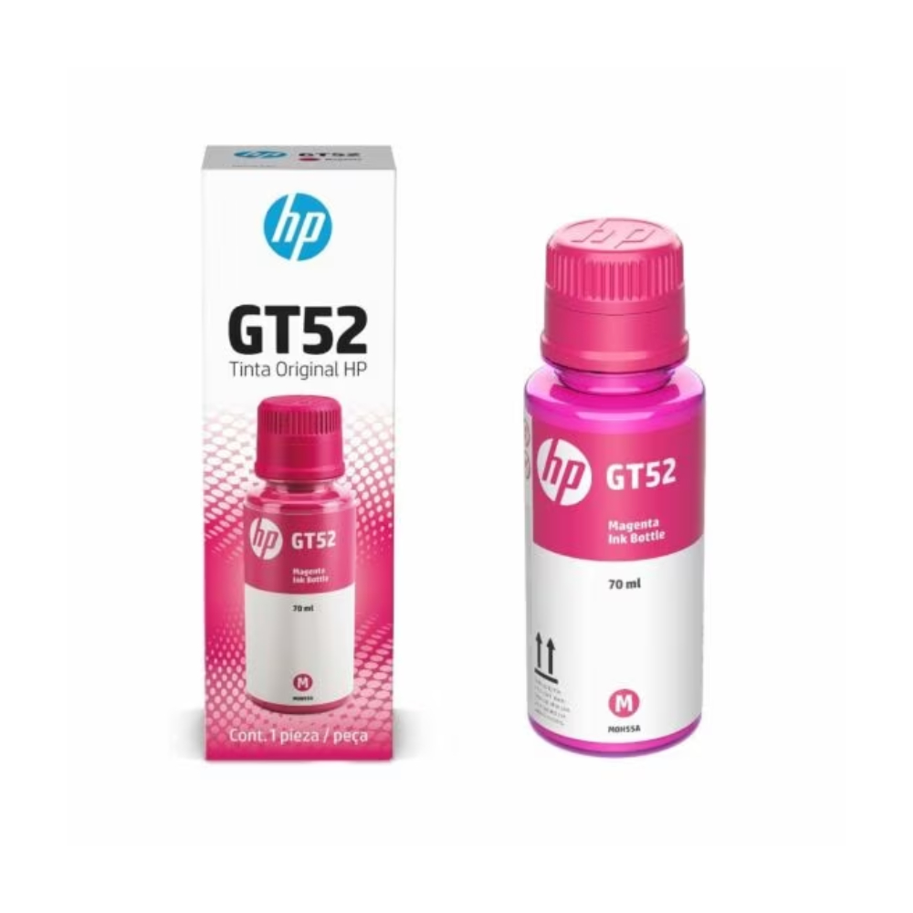 Botella Tinta Hp Gt52 Magenta
