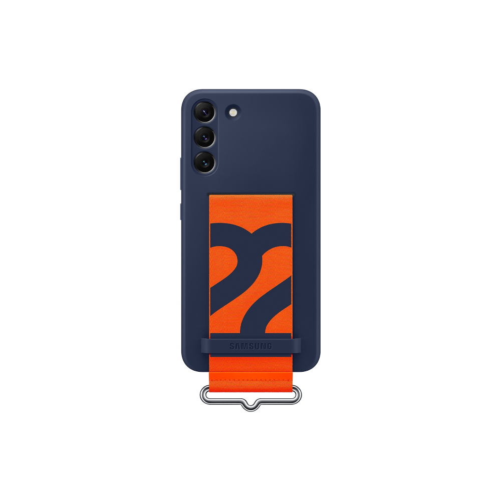 Funda De Silicona Samsung Con Correa Para Galaxy S22+ Navy
