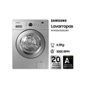 Lavarropas Samsung 6.5 Kg inverter silver