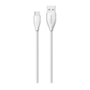 Cable Usb Soft Tipo C 1 Metro Blanco