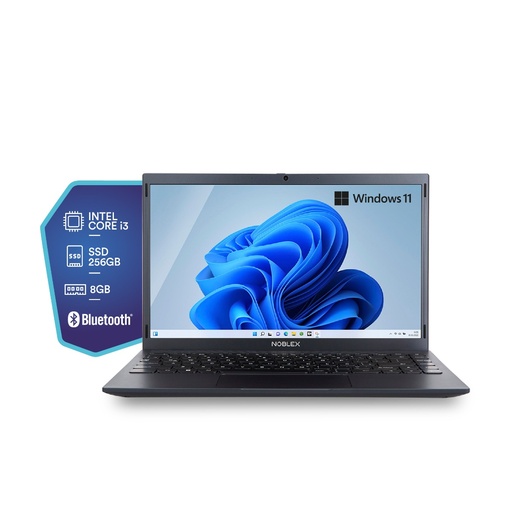 [91N14X3000] Notebook Noblex Intel Core i3 14" 8GB 256GB Windows 11 Home