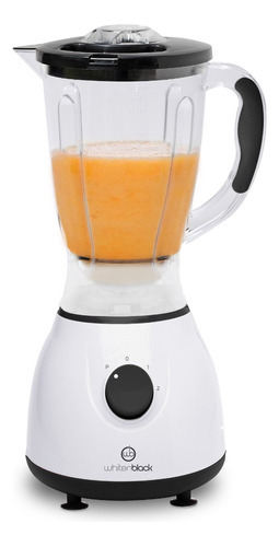 [ALWB01] Licuadora Whitenblack 1.8 L 600W jarra plastica ALWB01
