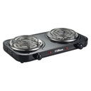 Anafe Eléctrico Liliana Aa912 Negro 2 Hornallas