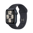 Apple Watch SE GPS 40mm Midnight Aluminium Case with Midnight Sport Band - M/L